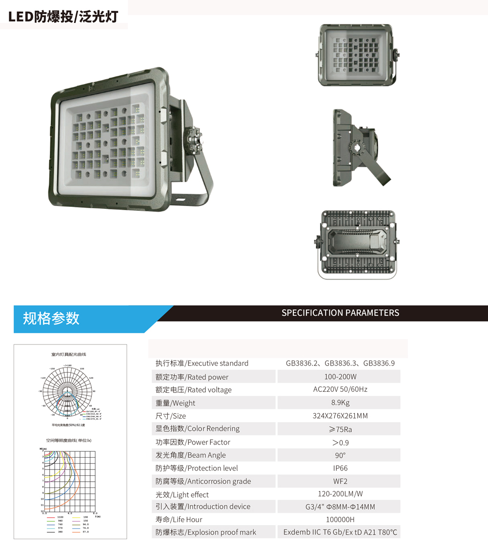 防爆投光灯